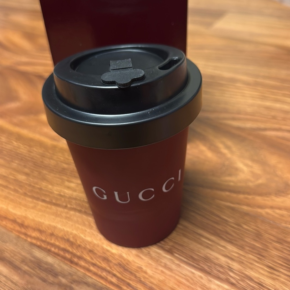 Gucci coffee cup